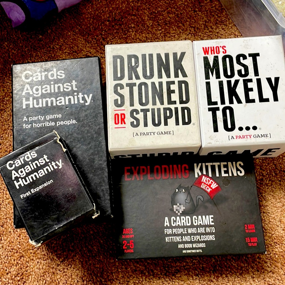Various card game